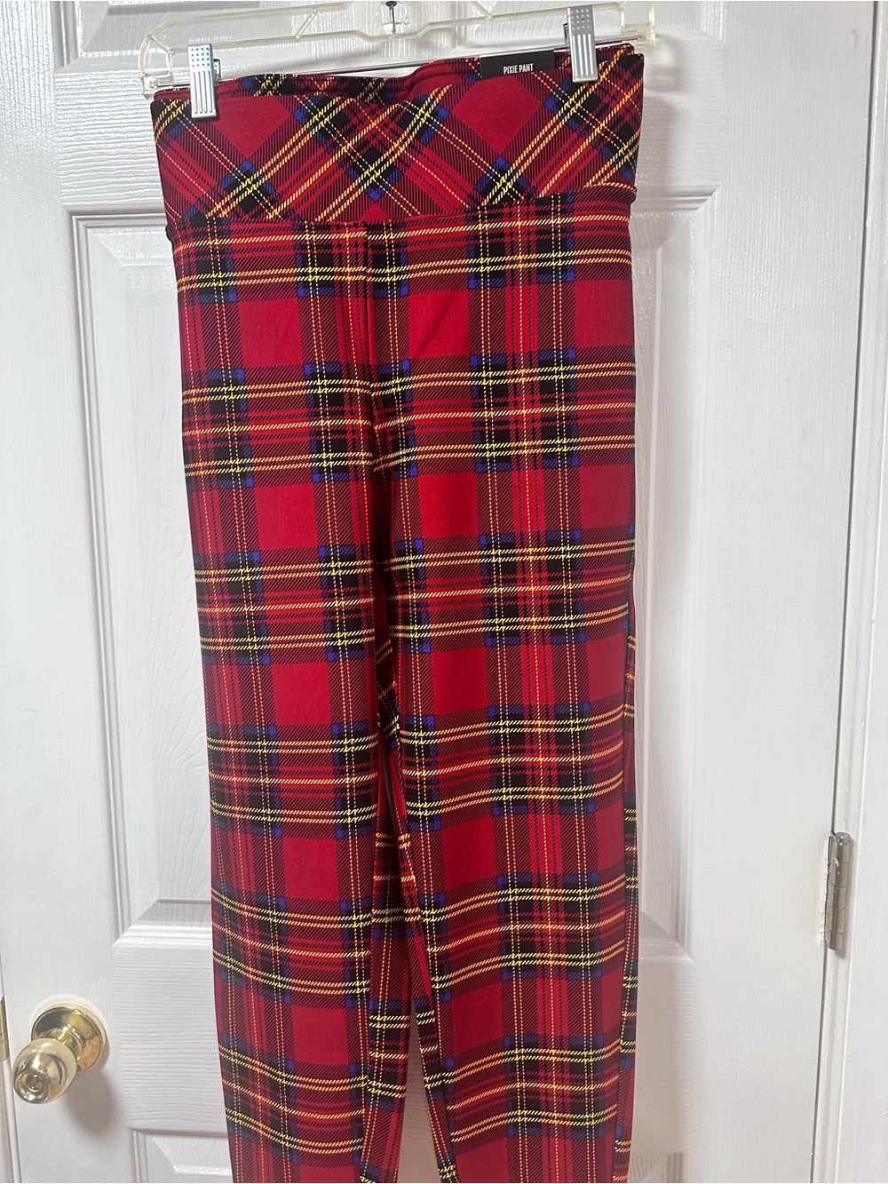 torrid Red Plaid High-Waist Leggings
